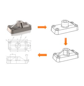 Dibujo plano en 3d